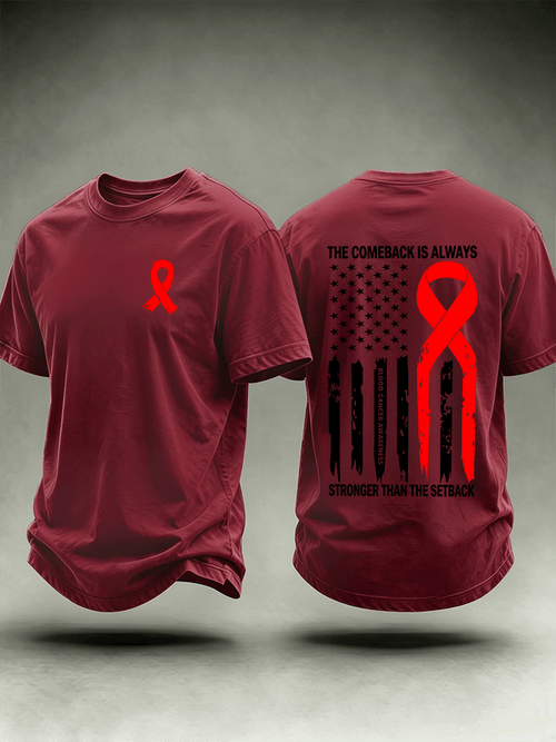 Men's  THE COMEBACK IS ALWAYS Print T-Shirt