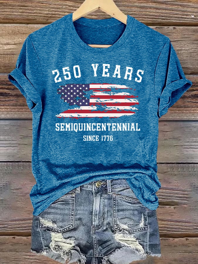 Women's  250 Years Semiquincentennial Since 1776 T-Shirt