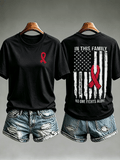 Women's Blood Cancer Awareness Shirt