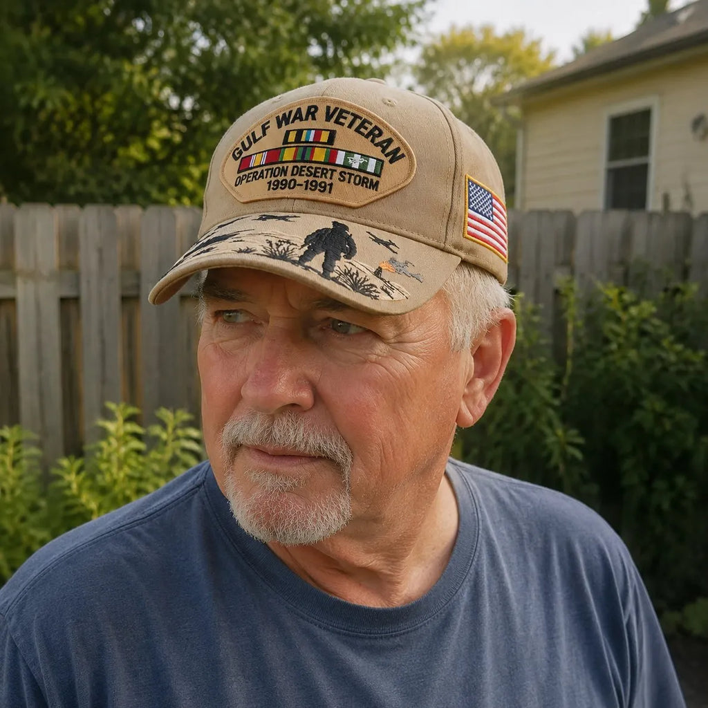 🎁🇺🇸 Last Day Promo: 49% OFF 🎖️ - Gulf War Veteran Tribute Cap
