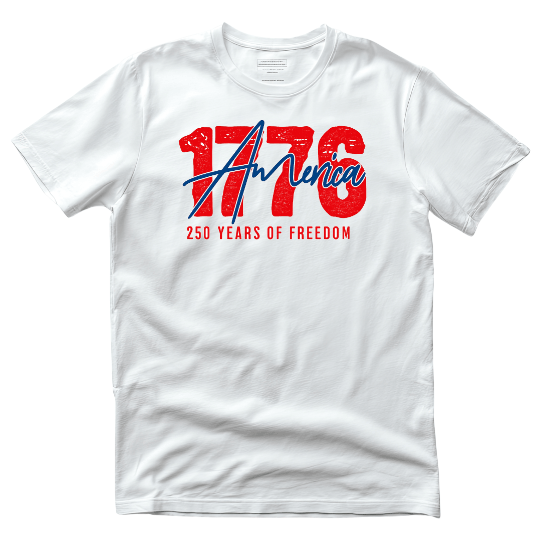 America 1776 Vintage Script T-Shirt