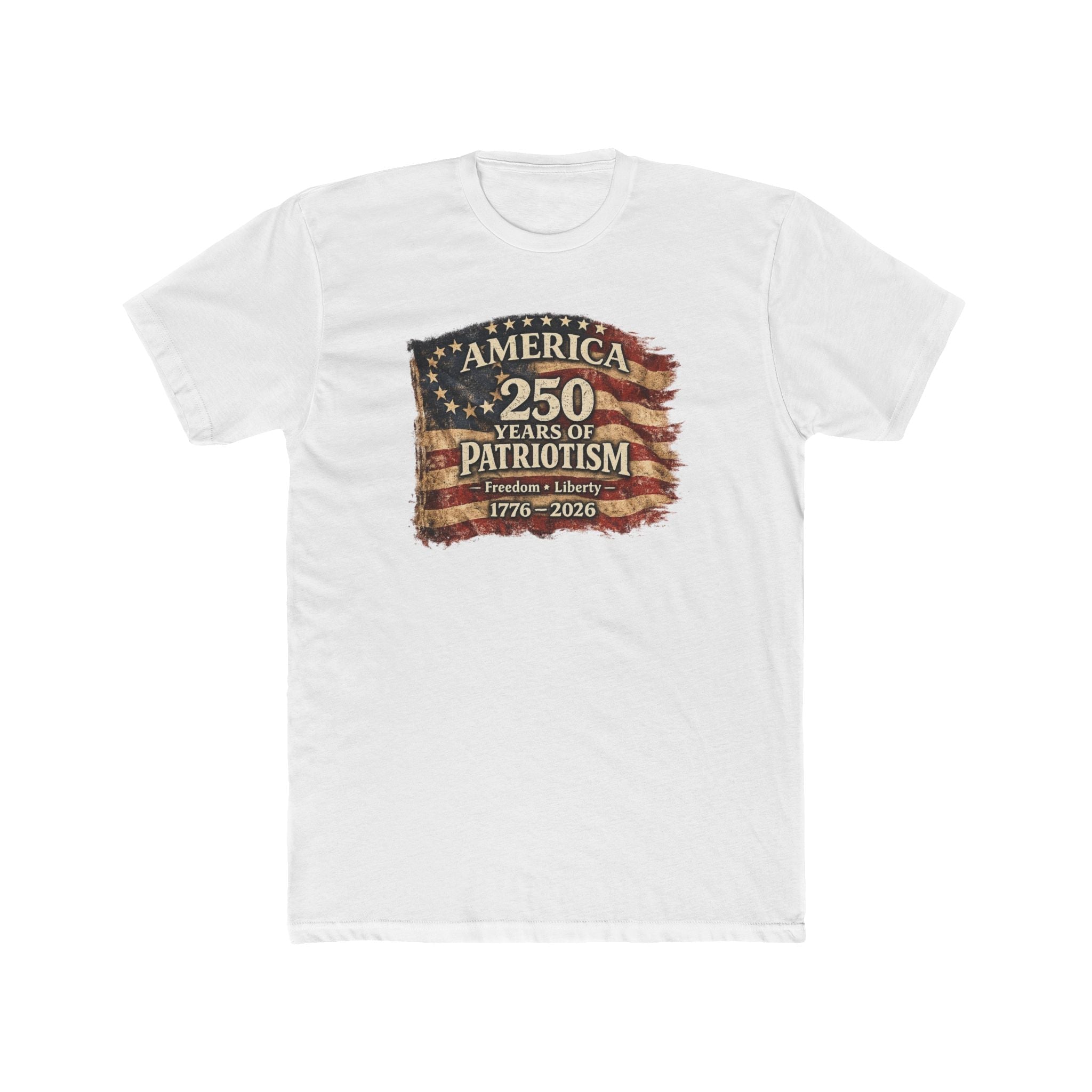 America 250 Years of Patriotism — 1776–2026 Anniversary T-Shirt