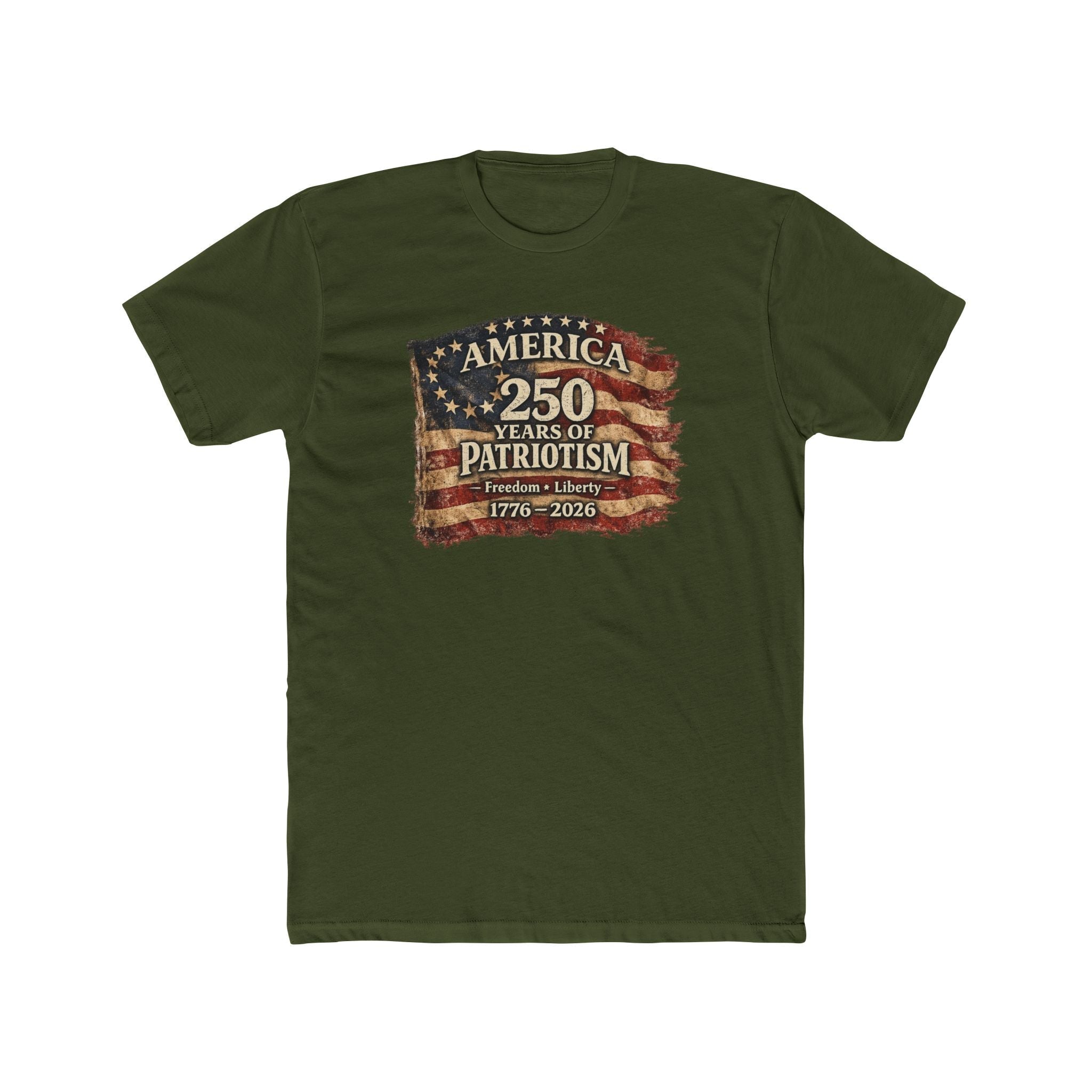 America 250 Years of Patriotism — 1776–2026 Anniversary T-Shirt