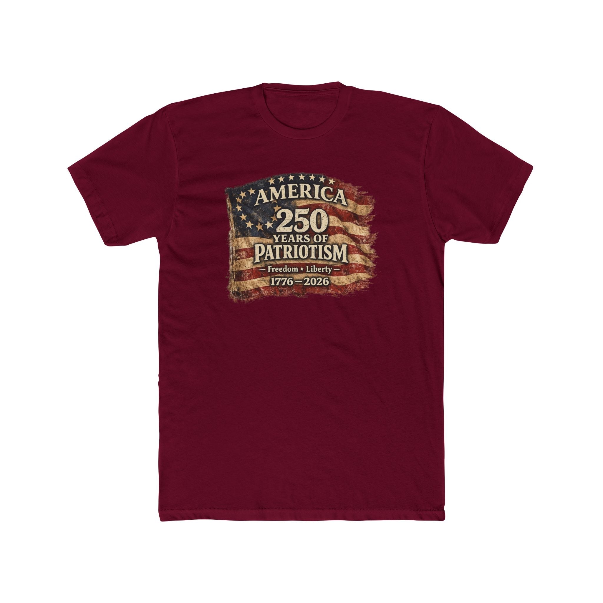 America 250 Years of Patriotism — 1776–2026 Anniversary T-Shirt