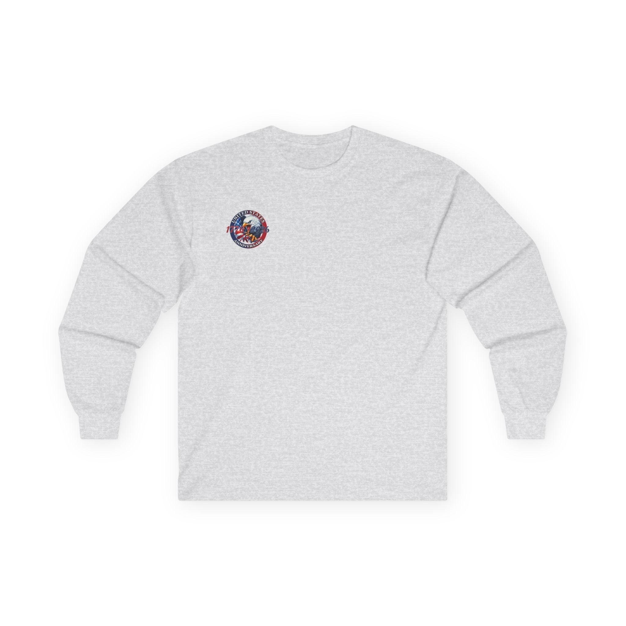 America 250th Anniversary Patriotic Long Sleeve T-Shirt – 1776–2026 Edition
