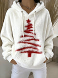 Women's Christmas Tree Print Casual Sweatshirt