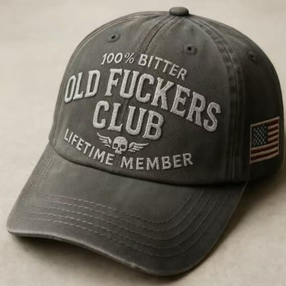 🔥Last Day 49% OFF -🦅 Vintage Distressed "Old Club" Lifetime Member Cap
