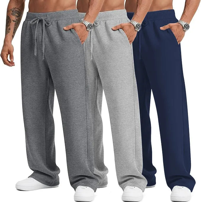 Men's Loose Fitting Casual Pants for Relaxed Fit Oversize Clothing Comfortable Drawstring Lounge
