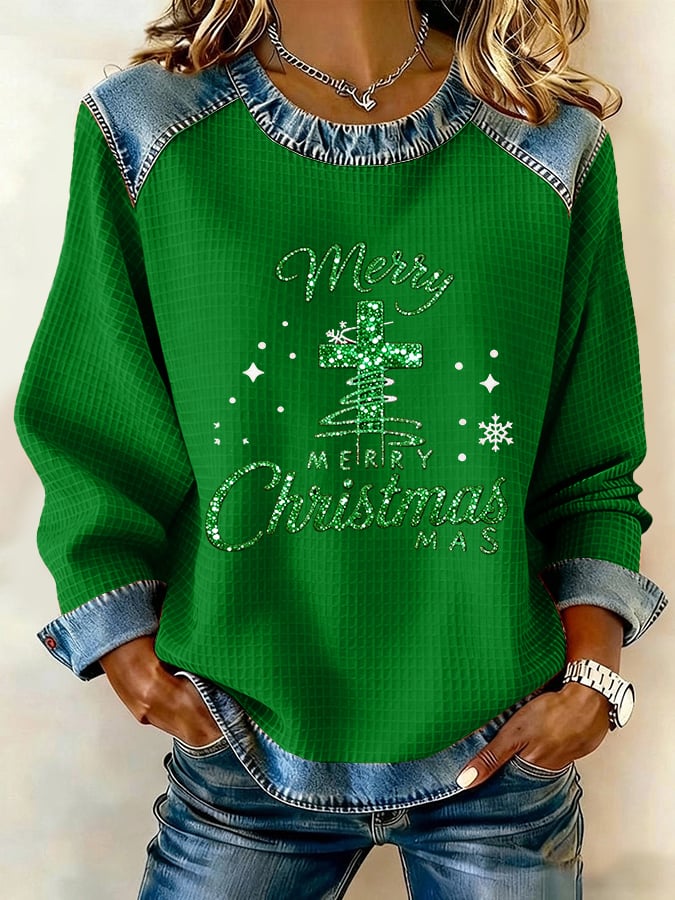 Women's Christmas Faith Casual Sweatshirt