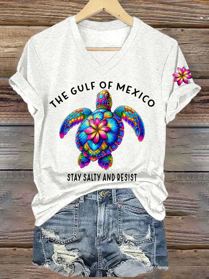 Women's Gulf Of Mexico Printed T-Shirt