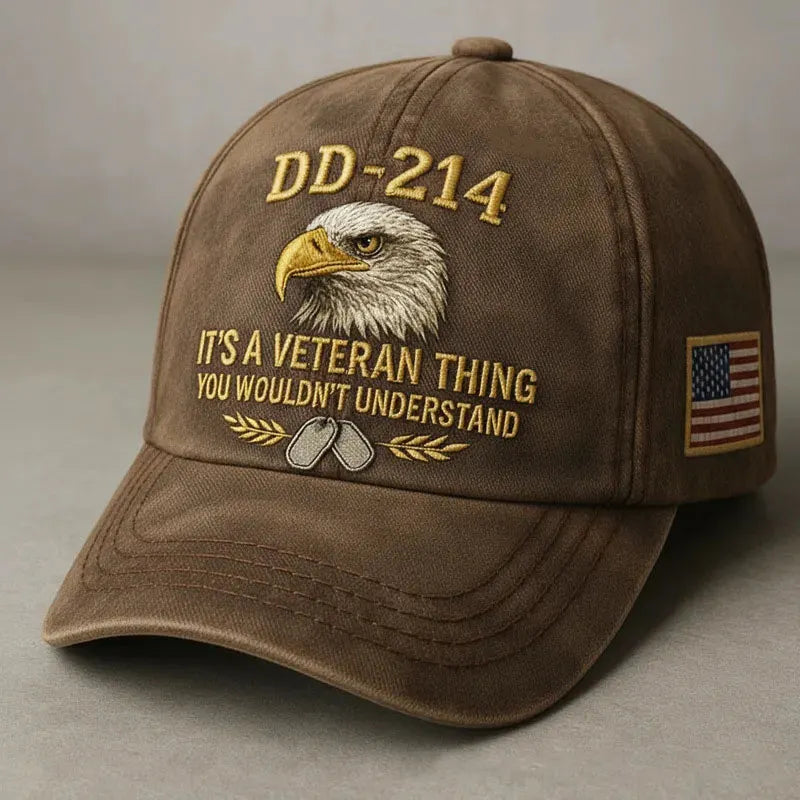 Embroidered DD214 US 250th Anniversary Cap