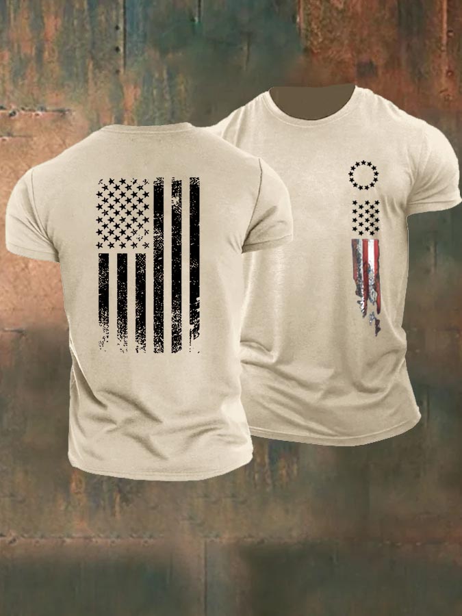 250th Anniversary Pattern 100% Cotton T-Shirt