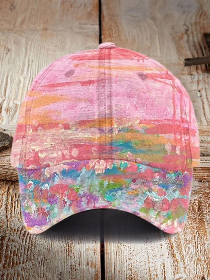 Unisex Breast Cancer Awareness Printed Hat