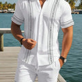 Men‘s Summer Holiday Hawaiian Shirt Set