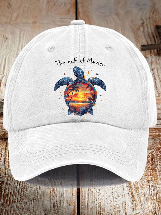 Unisex Gulf Of Mexico Print Hat
