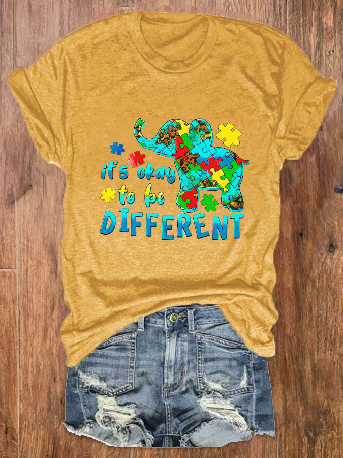 Women's It's Ok To Be Different Short Sleeve T-Shirt