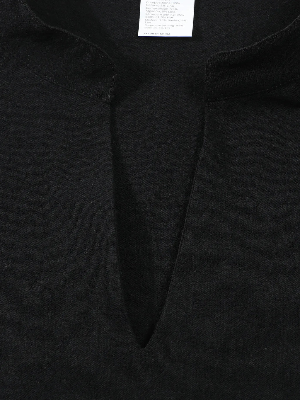 Men's Casual V-Neck Short-Sleeve Shirt