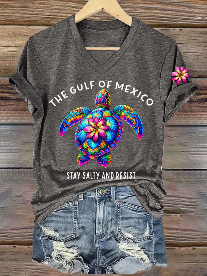 Women's Gulf Of Mexico Printed T-Shirt