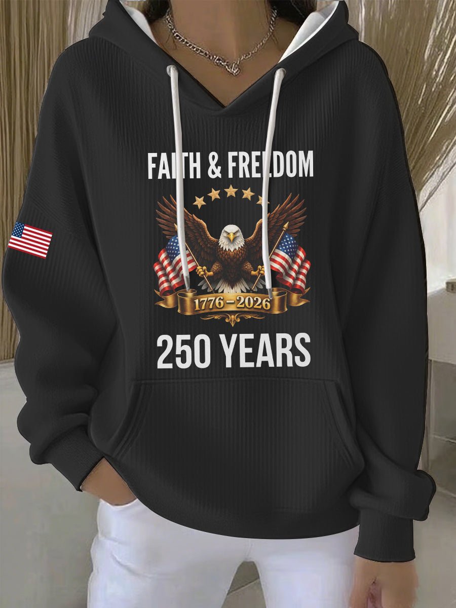 Women's 250th Anniversary Print Casual Sweatshirt