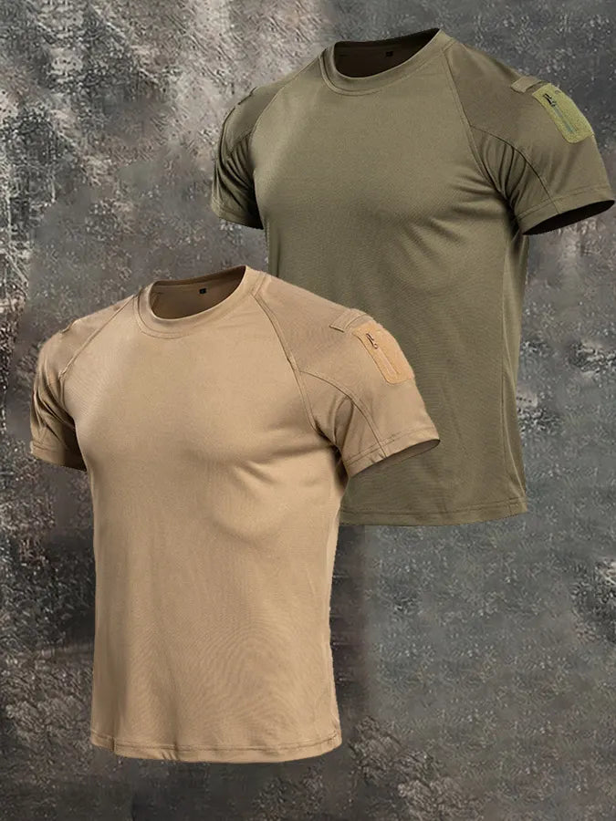 Men's Tactical T-Shirts Short Sleeve Raglan