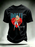 Men's Vintage Country Music Tribute Parton Tour T-Shirt