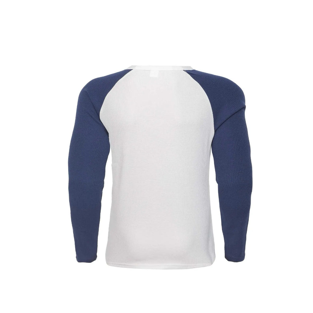 Men's Casual Outdoor Slim Fit Base Layer Raglan Top Set