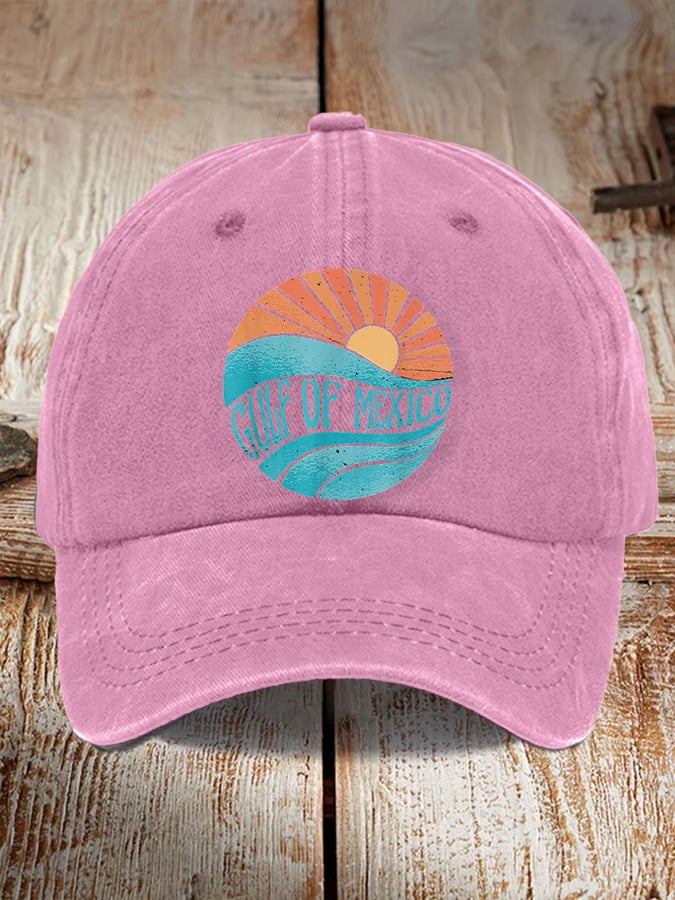 Unisex Gulf Of Mexico Print Hat