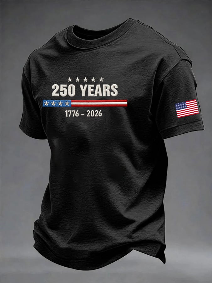 Men's 250th Anniversary Printed T-Shirt