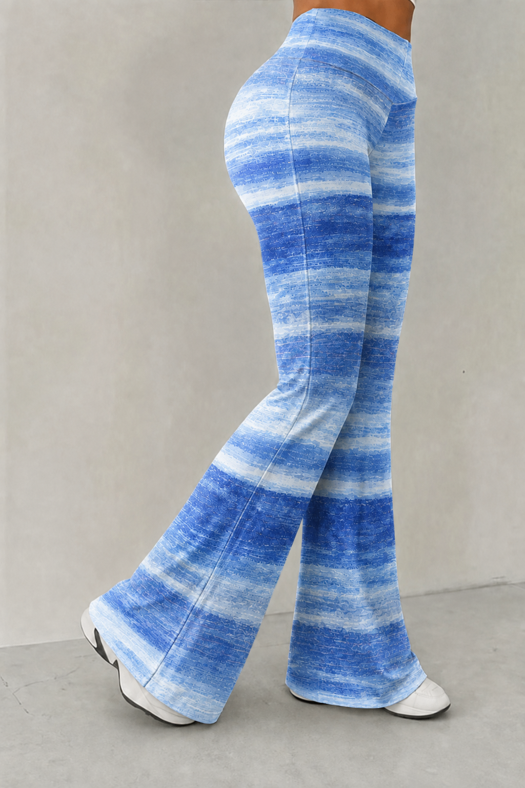 Women'S Breast Cancer Awareness Publicity Printed Casual Trousers