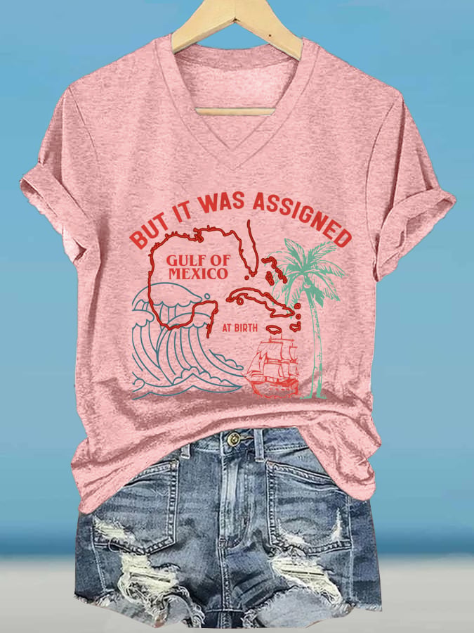 Women's Gulf Of Mexico Printed T-Shirt