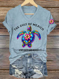 Women's Gulf Of Mexico Printed T-Shirt