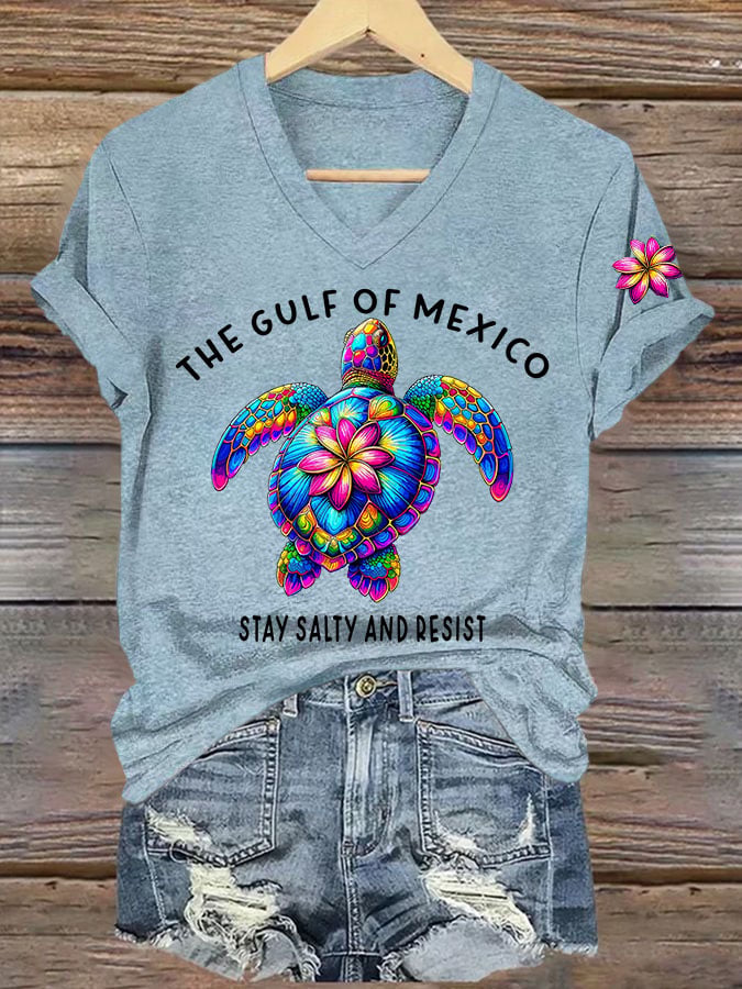Women's Gulf Of Mexico Printed T-Shirt