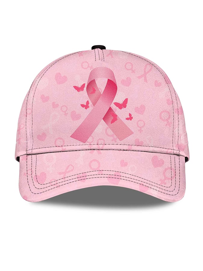 Cancer Pink Awareness Baseball Cap