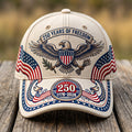 American 250th Anniversary Art Print Casual Hat