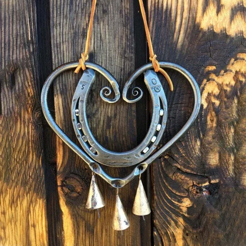 The Horseshoe Heart Wind Chime ❤🐎