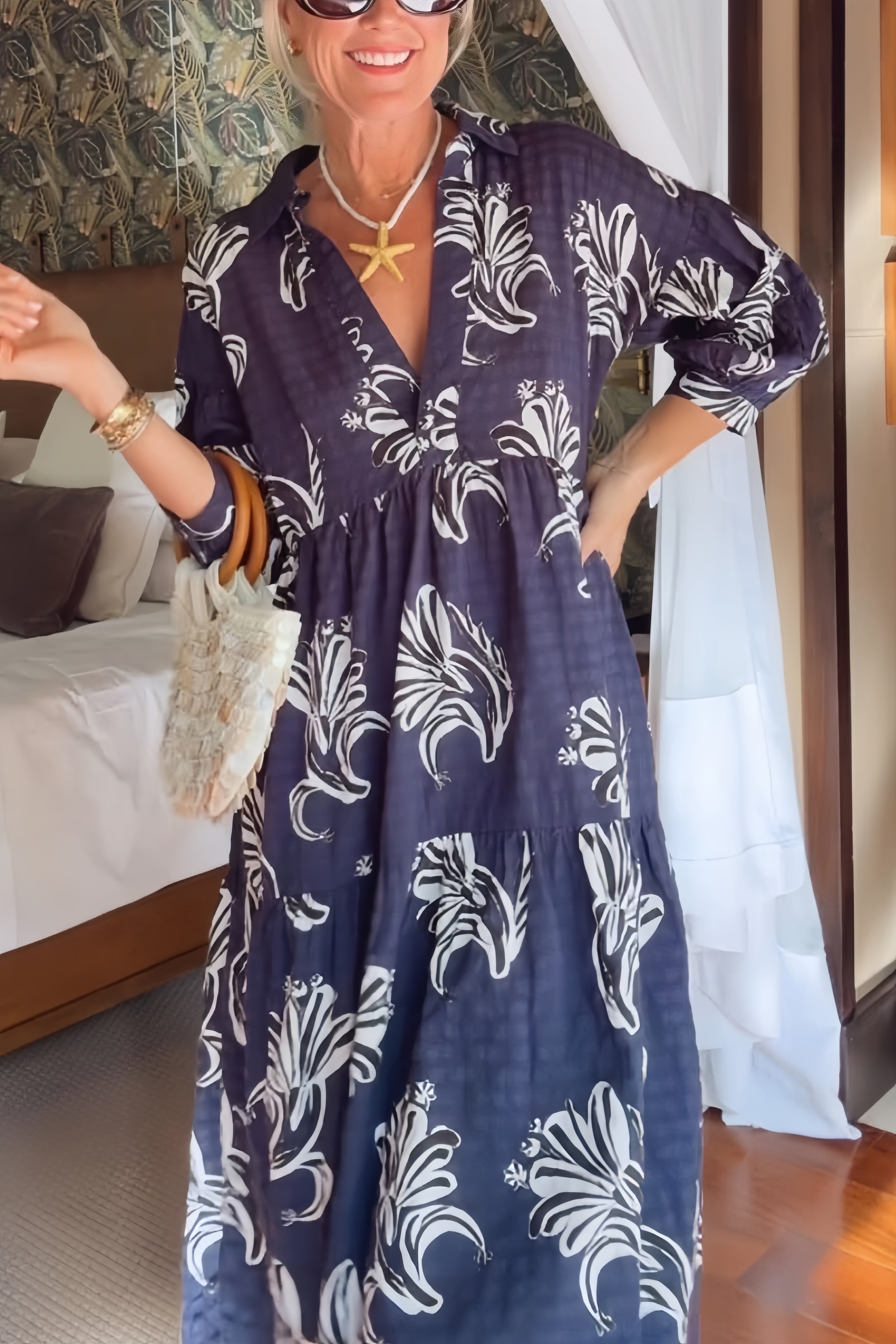 Lustig Carolita Maxi Dress