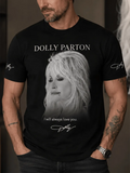 Men's Forever Our Queen of Country Print Short-Sleeve T-Shirt