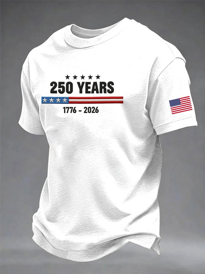 Men's 250th Anniversary Printed T-Shirt
