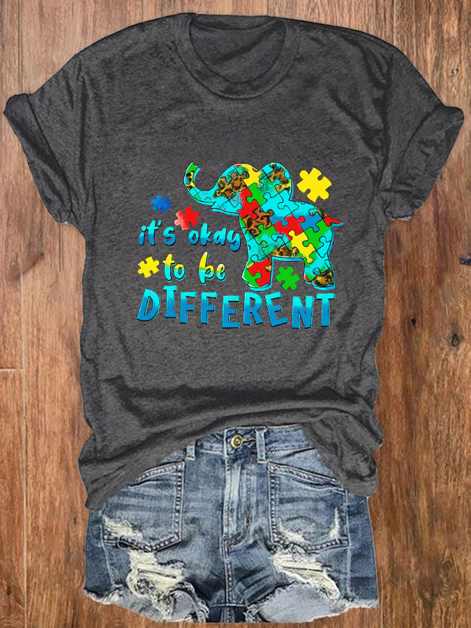 Women's It's Ok To Be Different Short Sleeve T-Shirt