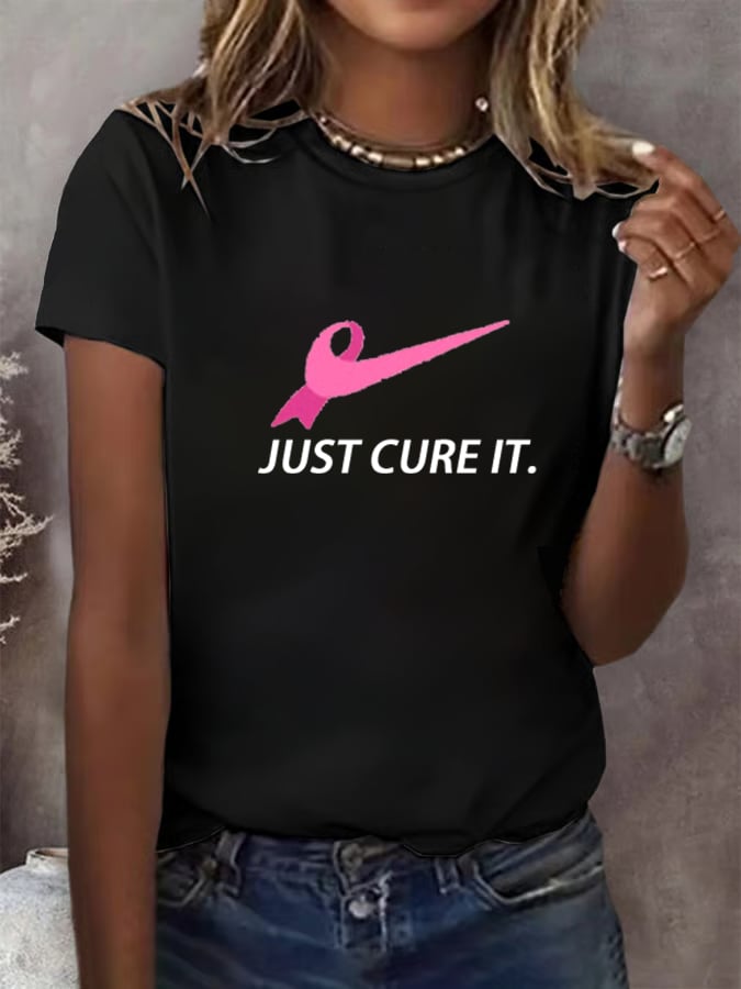 Women's JUST CURE IT Print T-Shirt
