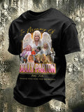 Men's Retro Queen Of Country Print T-Shirt