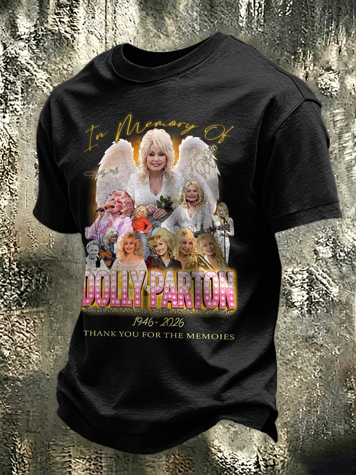 Men's Retro Queen Of Country Print T-Shirt