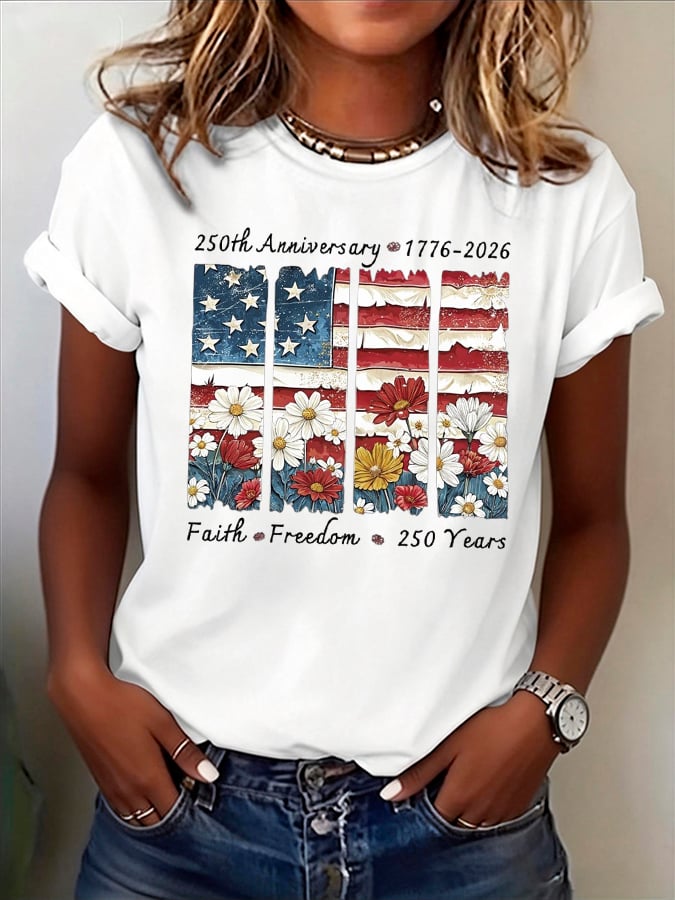 Women's  United States 250 Years  T-shirt
