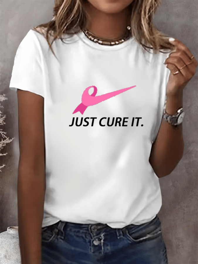 Women's JUST CURE IT Print T-Shirt