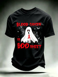 Men's BLOOD CANCER Print T-Shirt