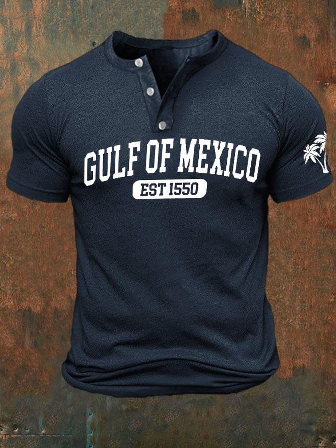 Men's Gulf Of Mexico Print T-Shirt