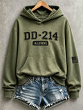 Women's Veteran Pride DD-214 Printed Hoodie