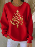 Women's Casual Christmas Faith Sweatshirt