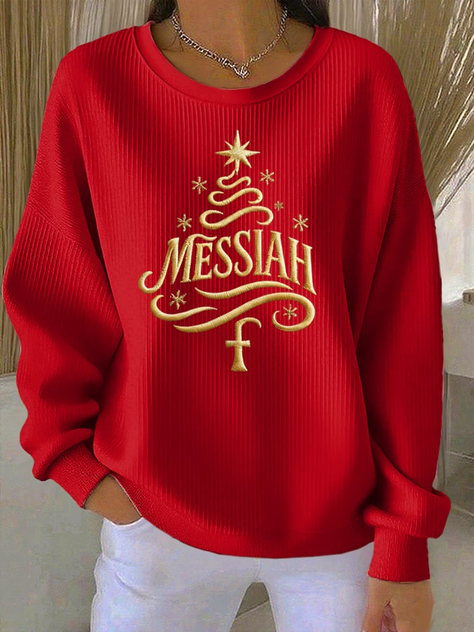 Women's Casual Christmas Faith Sweatshirt