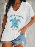 Women's Gulf of Mexico Print Short Sleeve T-shirt